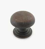 Turned Brass Domed Knobs