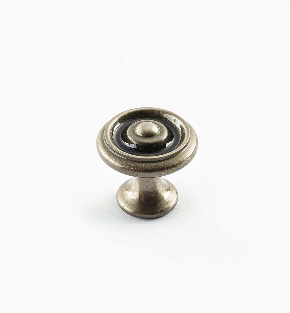 Turned Brass Raised Knobs