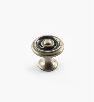 Turned Brass Raised Knobs