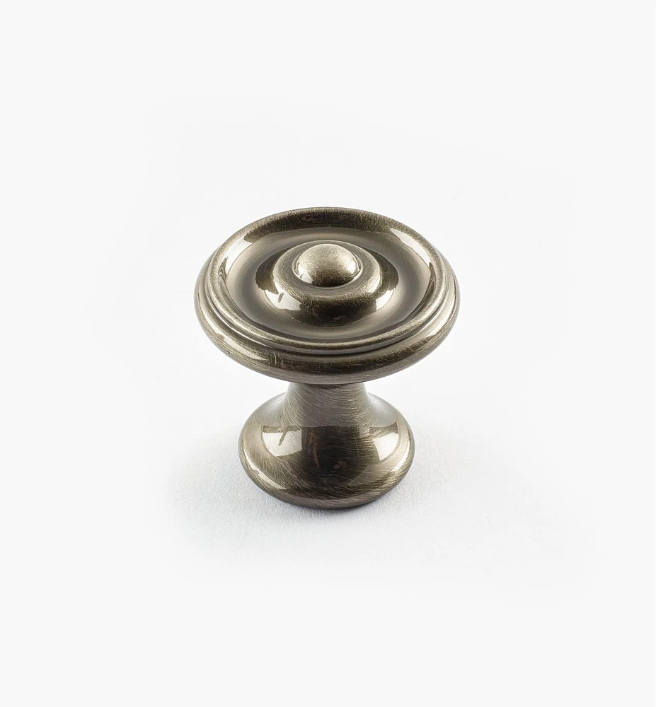 Turned Brass Raised Knobs