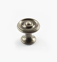 Turned Brass Raised Knobs