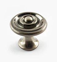 Turned Brass Raised Knobs