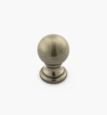 Turned Brass Ball Knobs