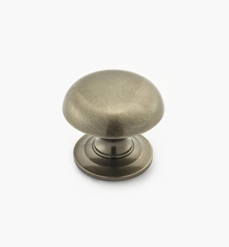 Turned Brass Domed Knobs