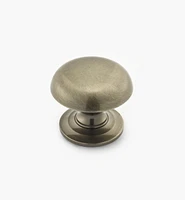 Turned Brass Domed Knobs