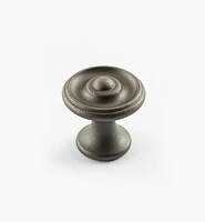 Turned Brass Raised Knobs