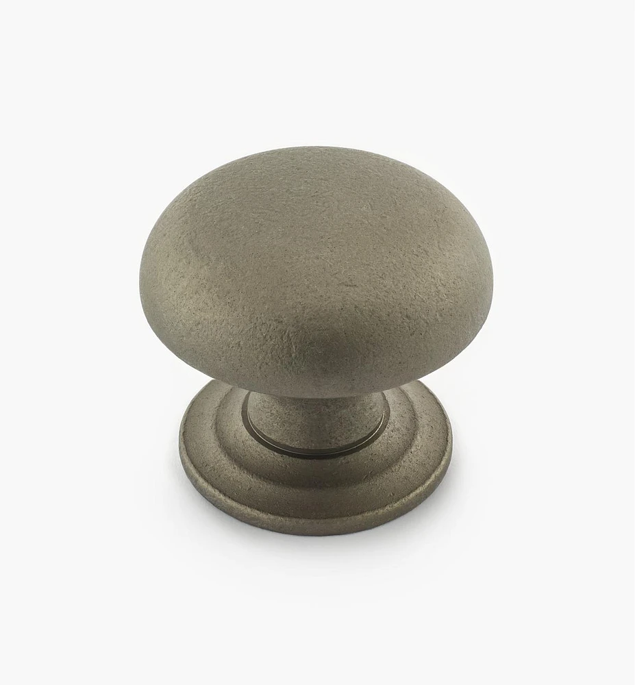 Turned Brass Domed Knobs