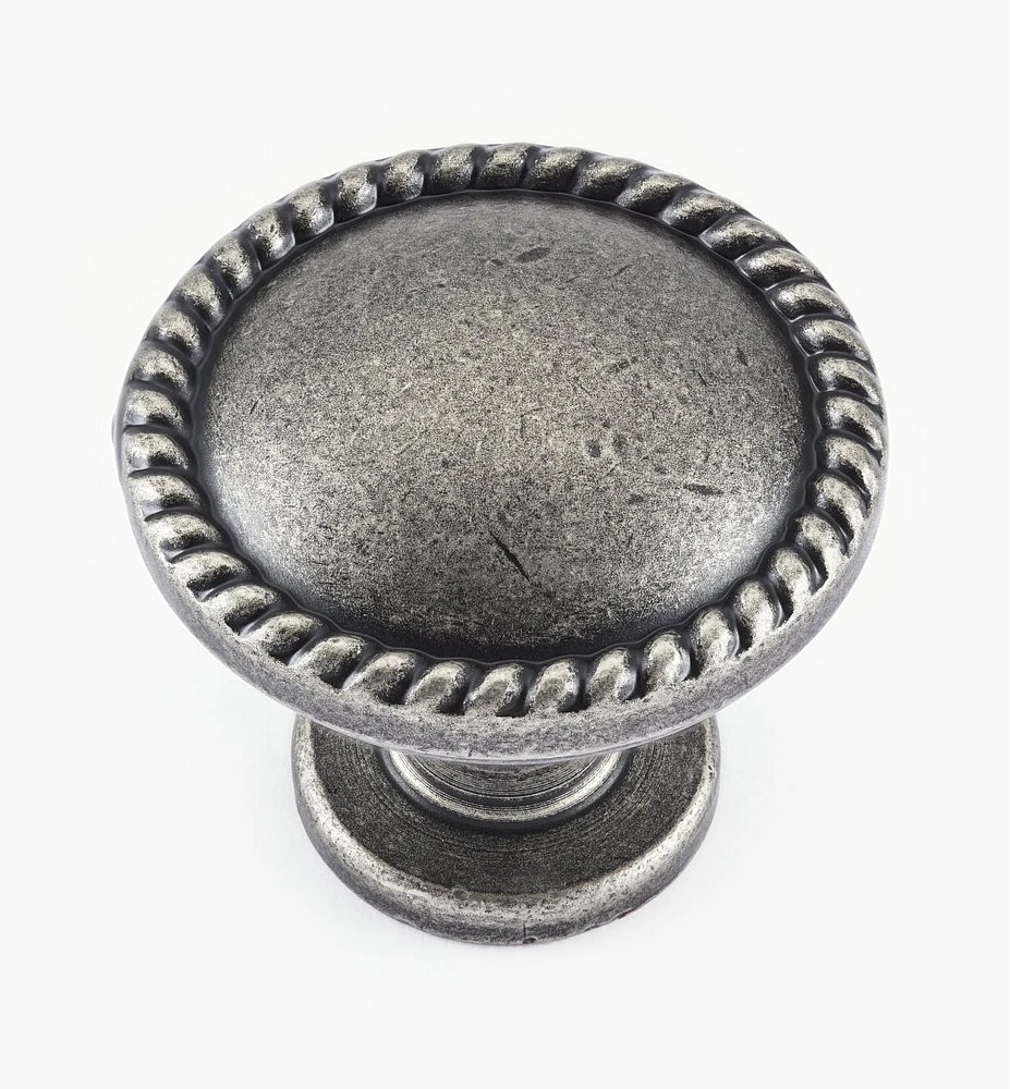 Rope-Edge Round Knob