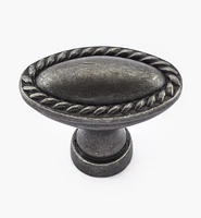 Rope-Edge Oval Knob