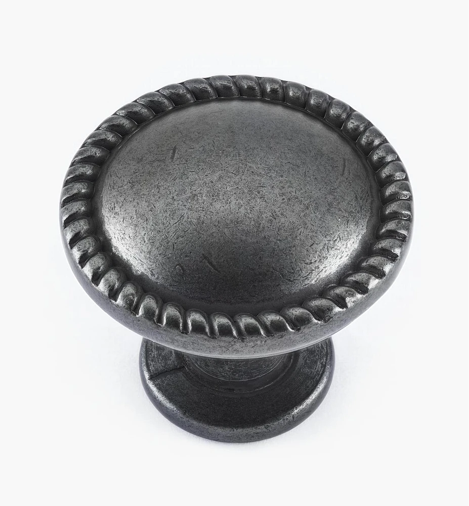 Rope-Edge Round Knob