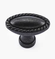 Rope-Edge Oval Knob