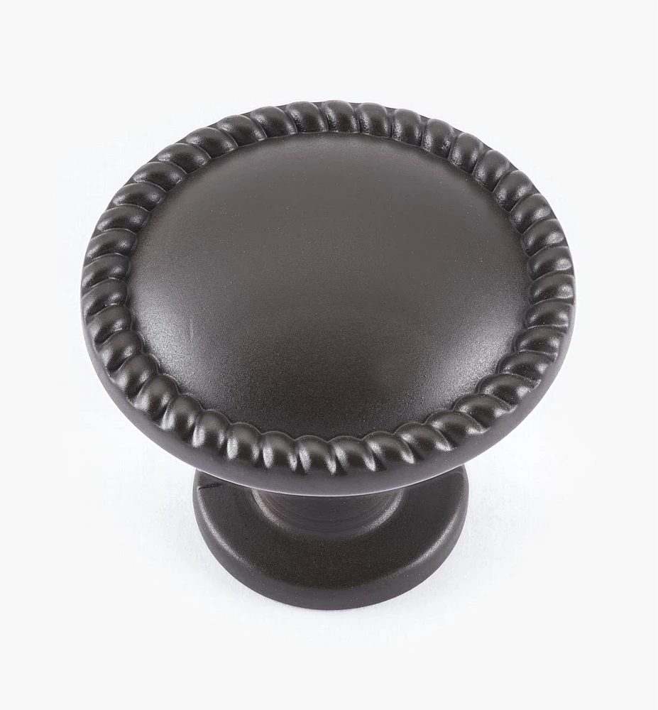 Rope-Edge Round Knob