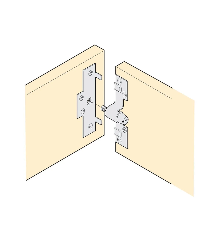 Knock-Down Bed Hardware