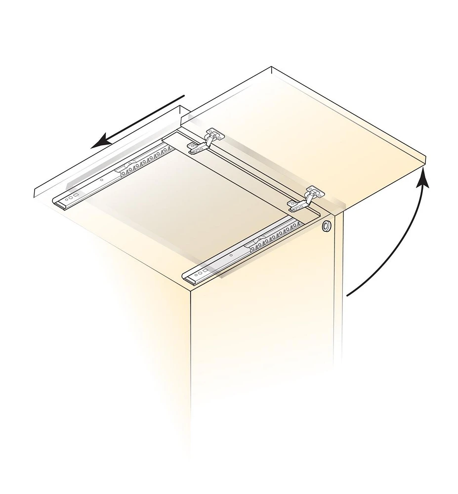 Concealed Door Slides