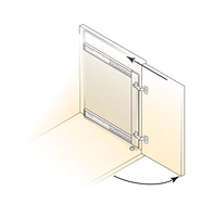 Concealed Door Slides