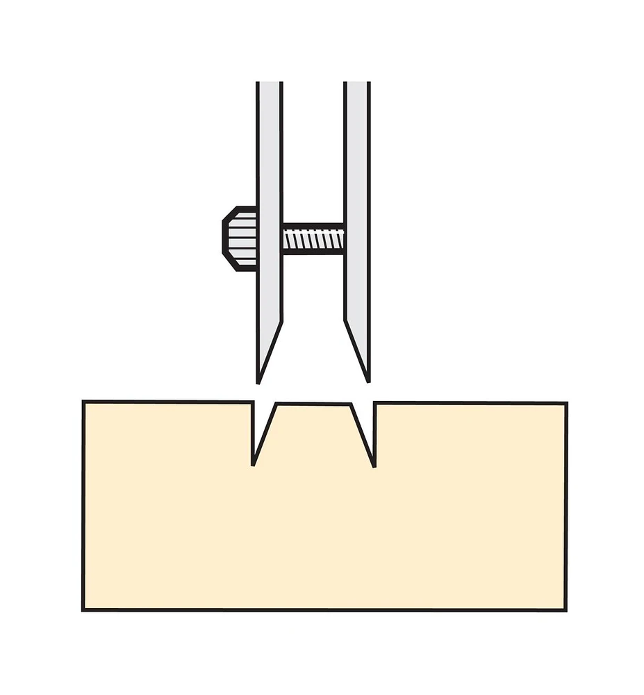 Couteau japonais double pour incrustation