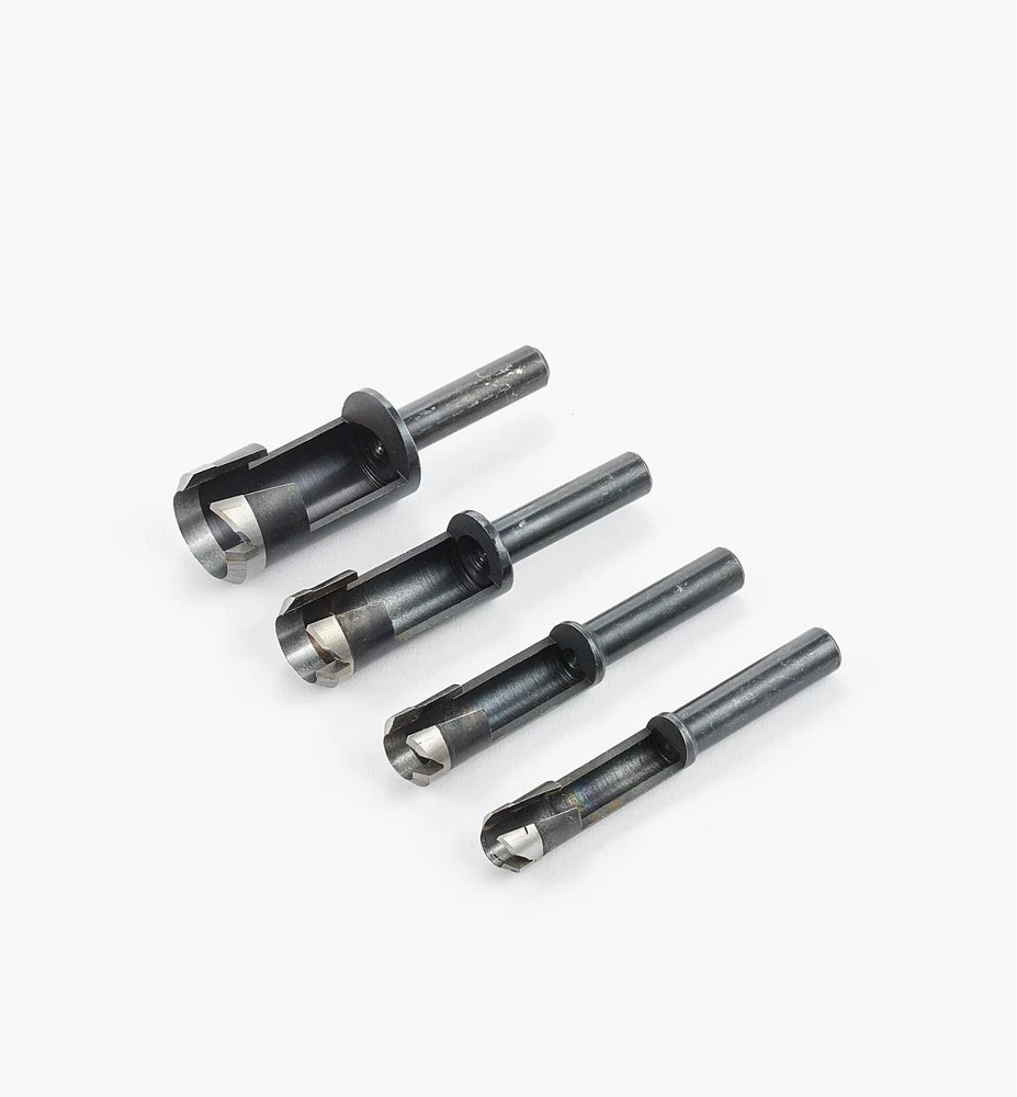 Carbide-Tipped Dowel, Plug & Tenon Cutters