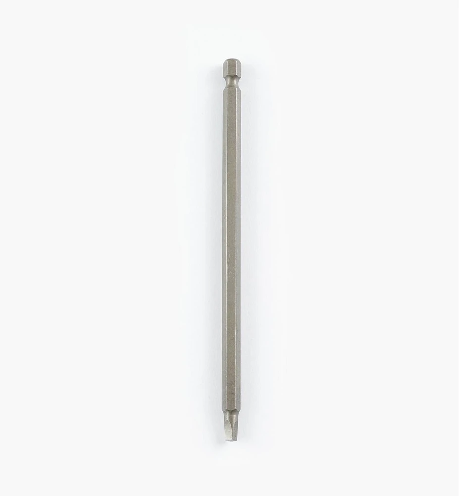 6" Square-Recess Screwdriver Bits