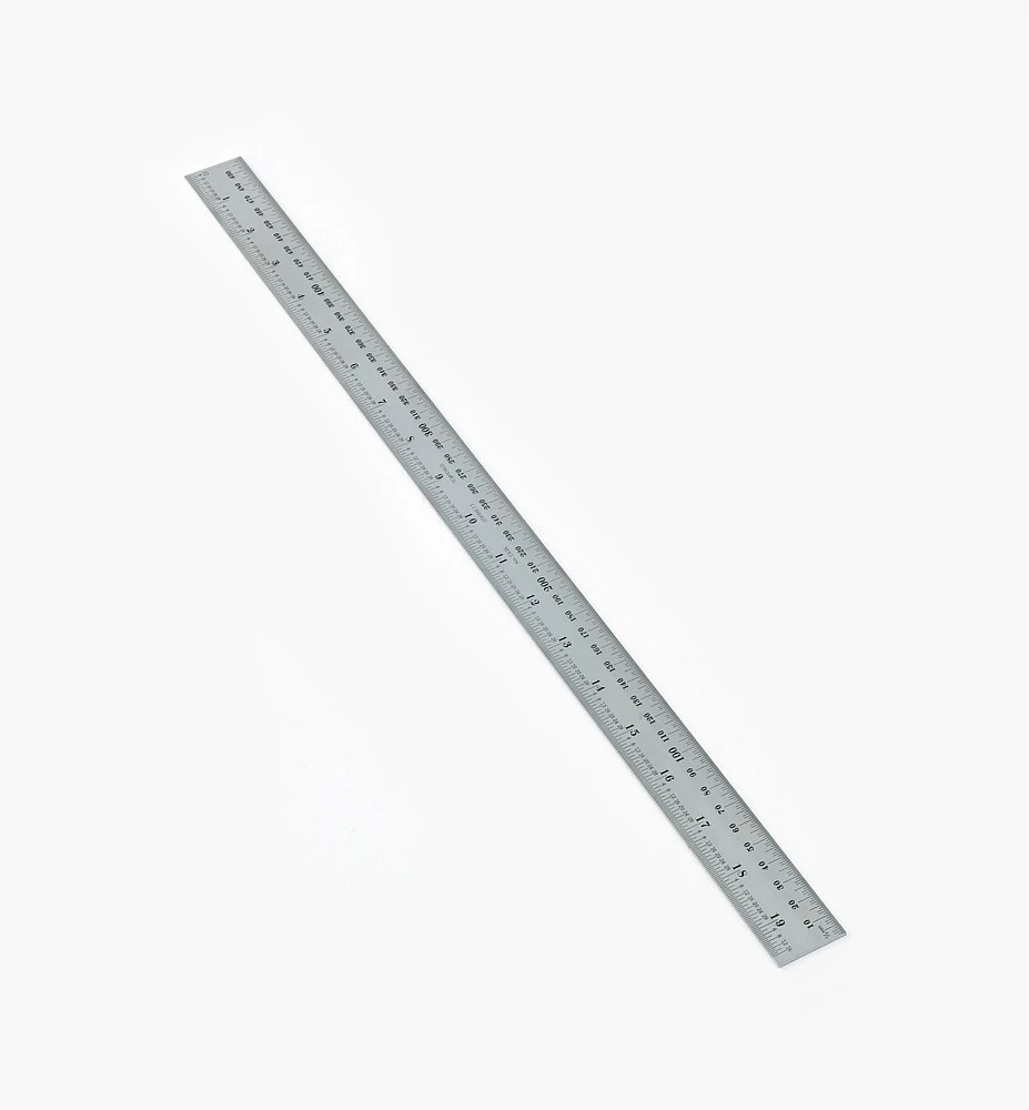 Starrett Spring-Tempered Precision Imperial/Metric Rules