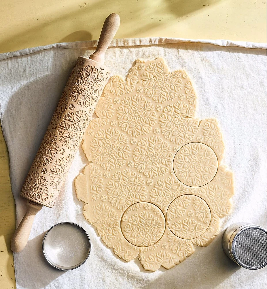 Kaleidoscope Embossing Rolling Pin