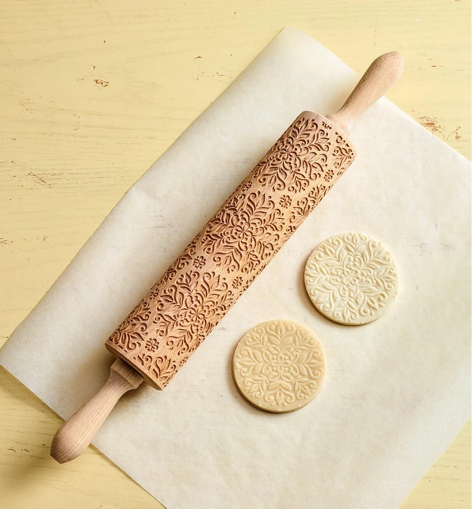 Kaleidoscope Embossing Rolling Pin