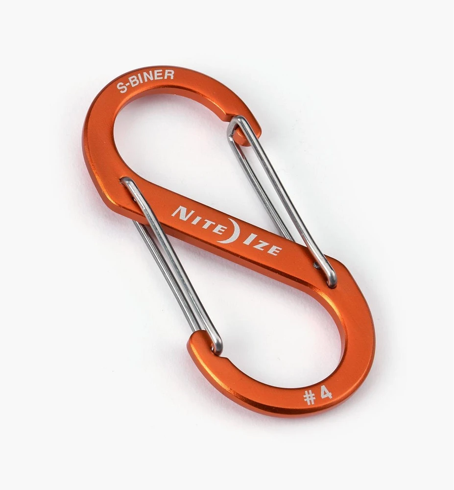 3 1/2" Aluminum S-Biner Carabiner