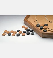 Wooden Crokinole/Checker Pieces