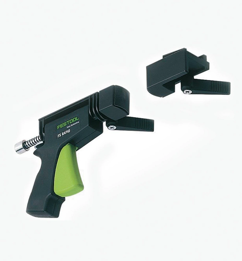 Serre-joint rapide à mâchoires fixes pour rails de guidage Festool