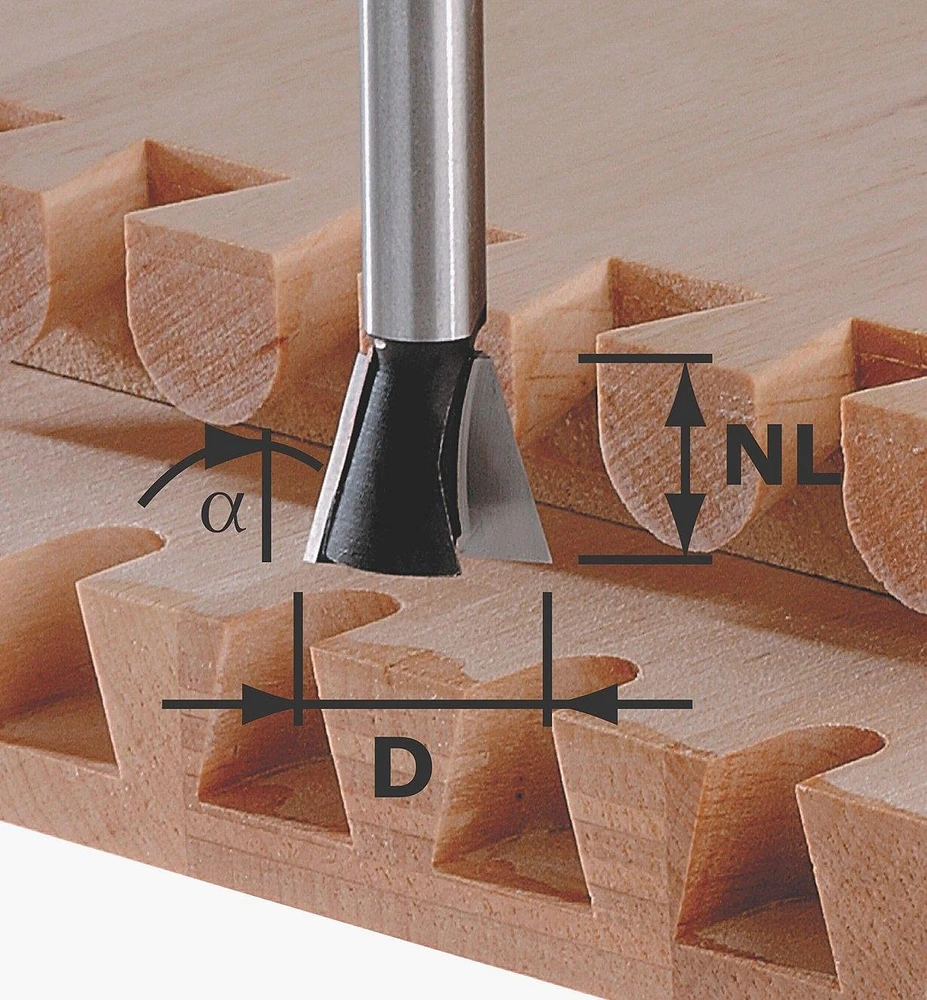 Festool Dovetail Router Bit for VS 600