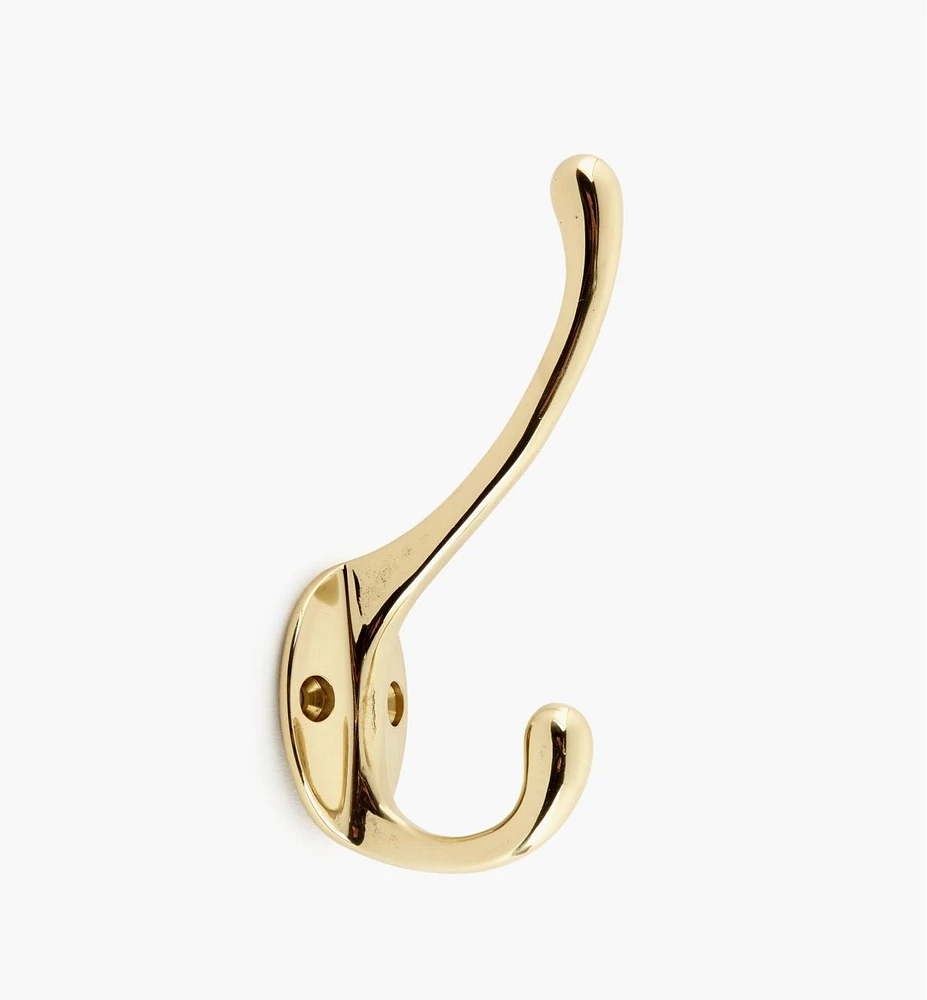 Traditional Double Coat Hook