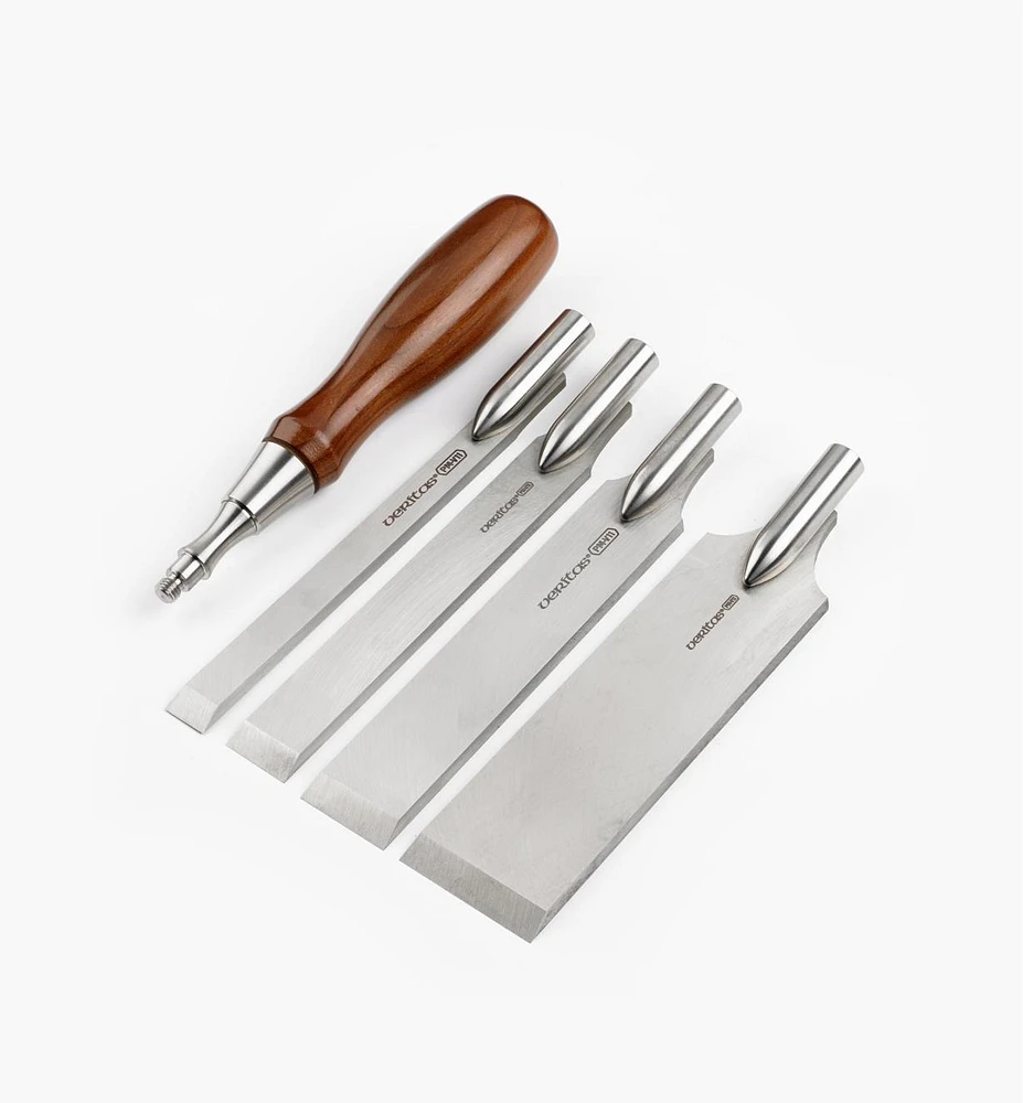 Veritas Flushing Chisel Handle & Blade Sets