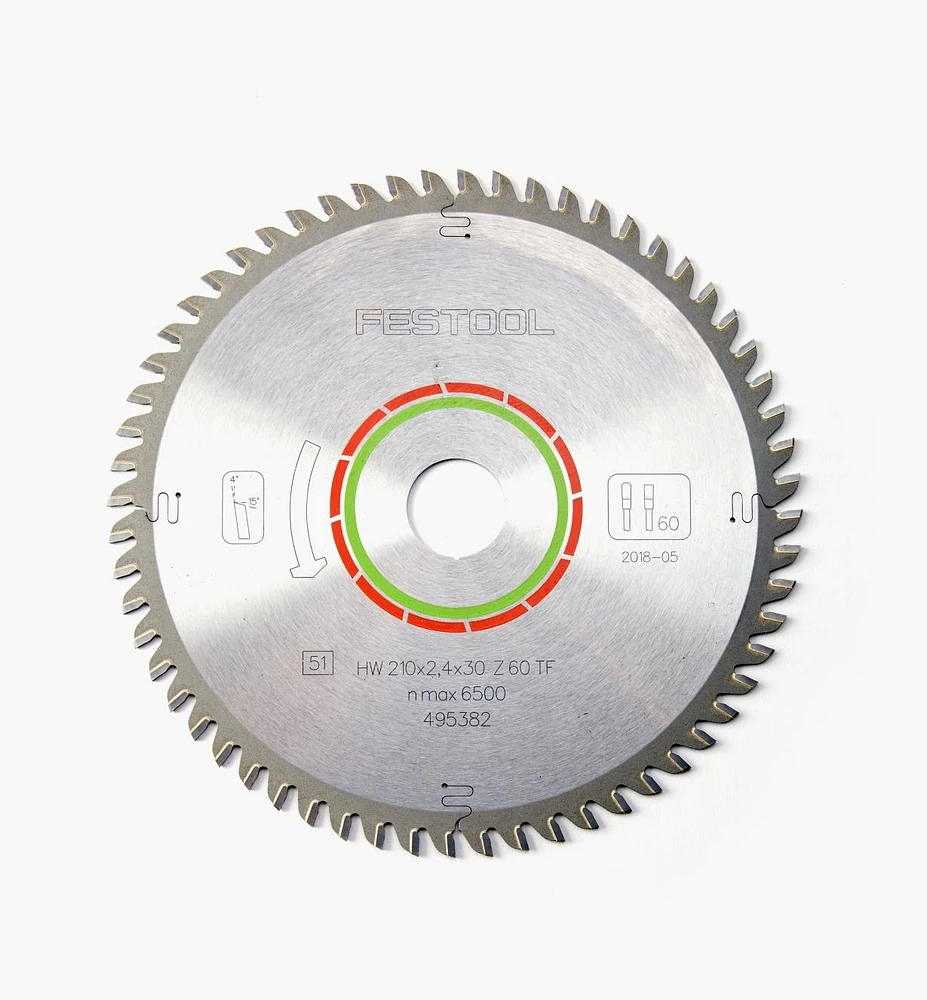 Lame pour laminé/matière minérale pour scie circulaire plongeante TS 75 EQ Festool