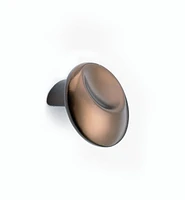 Venetian Bronze Finish 1 1/4"  Offset Knob