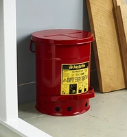 Metal Can for Flammable Waste