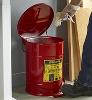 Metal Can for Flammable Waste
