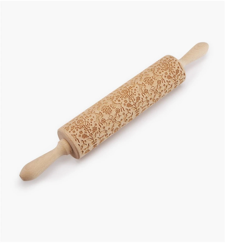 Folklore Embossing Rolling Pin