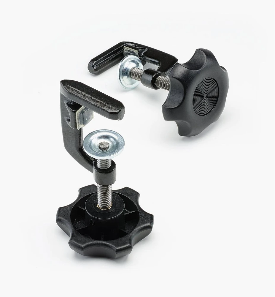 Low-Profile Track-Saw Guide Clamps