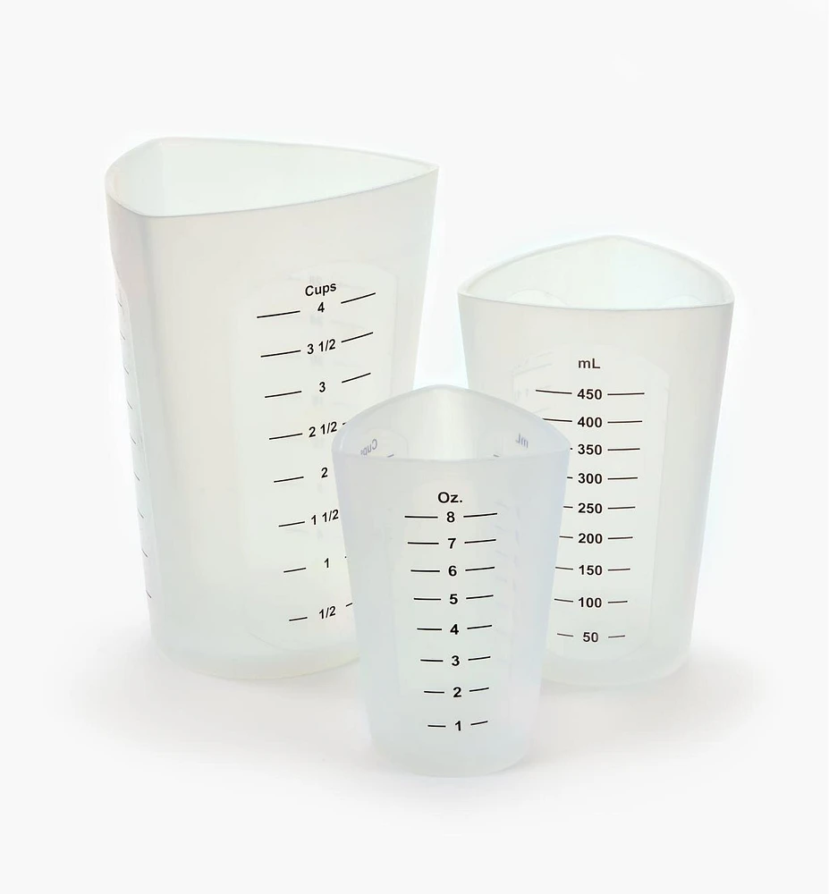 Flexible Silicone Measuring Cups