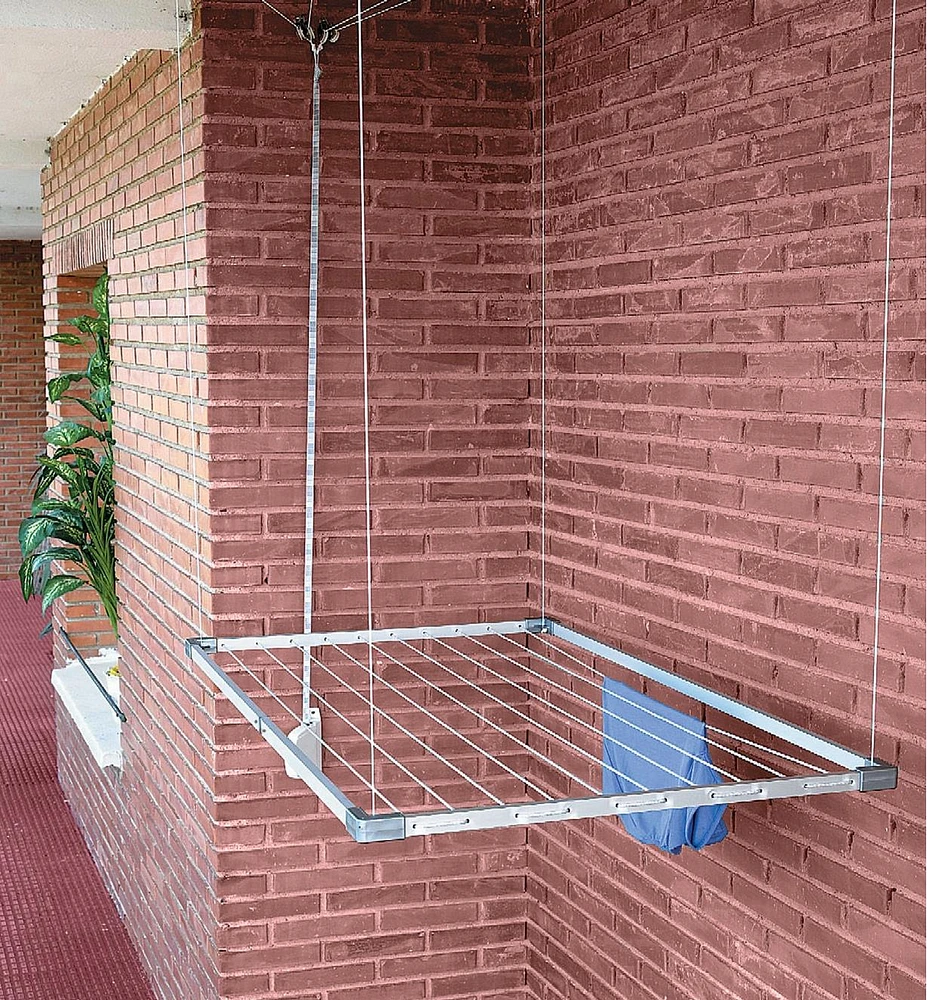 Ceiling-Mounted Drying Rack