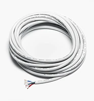 Câble à quatre fils de calibre 20 pour installation en mur pour luminaire à DEL à couleur réglable (RVB) (12 V)