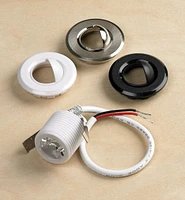 Indoor/Outdoor Warm or Natural White Mini Recessed LED Light Kits