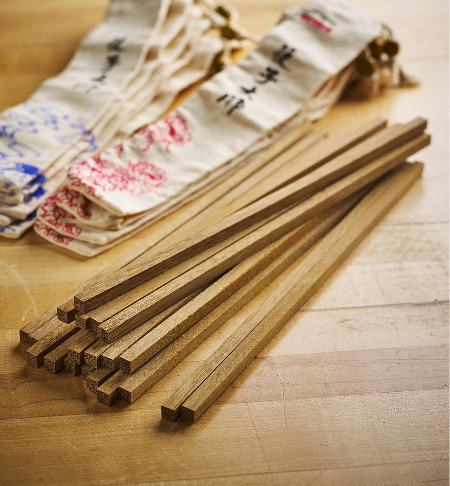 Ébauches de baguette pour ensemble taille-baguette Chopstick Master Bridge City