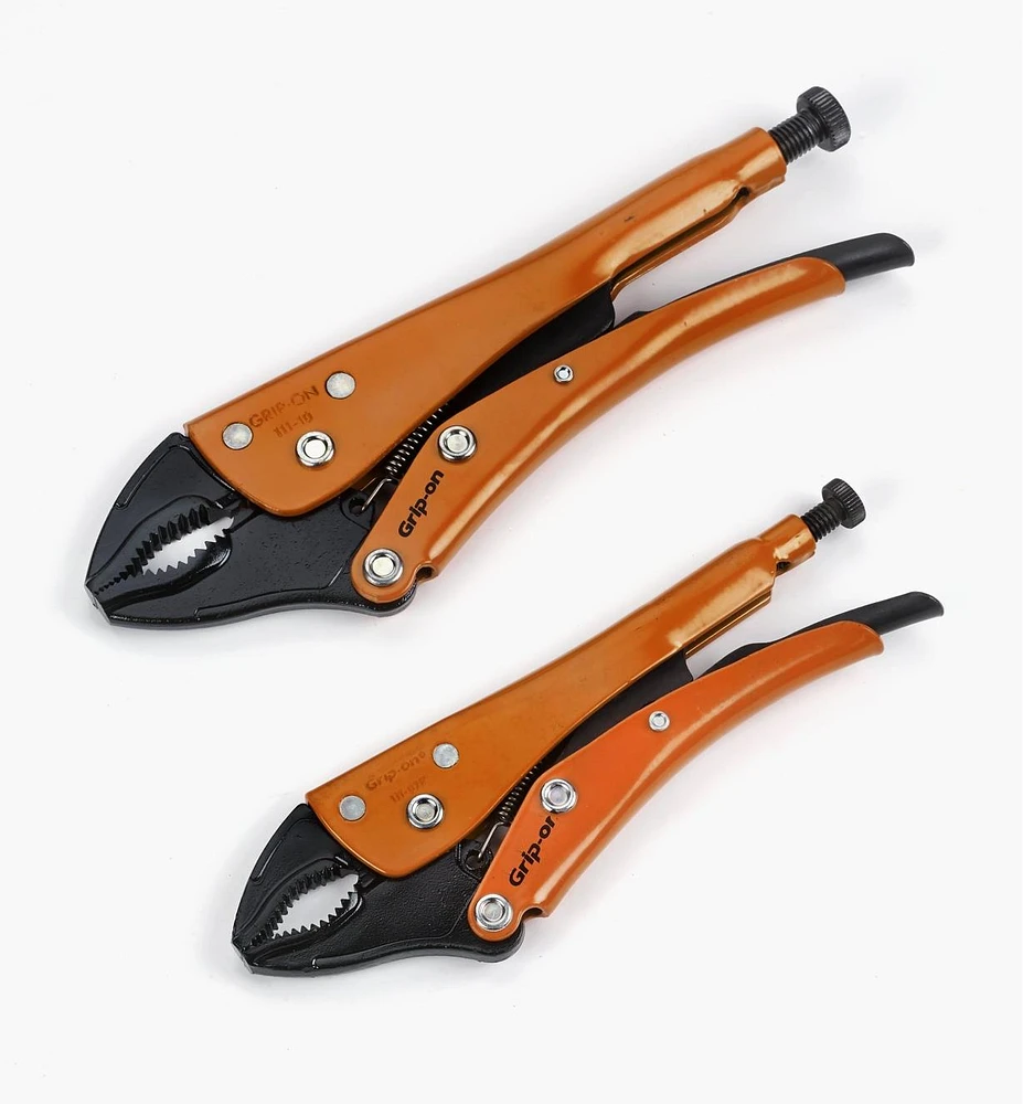 Grip-On Regular-Jaw Locking Pliers