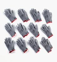 12 Pairs of Lightweight Work Gloves