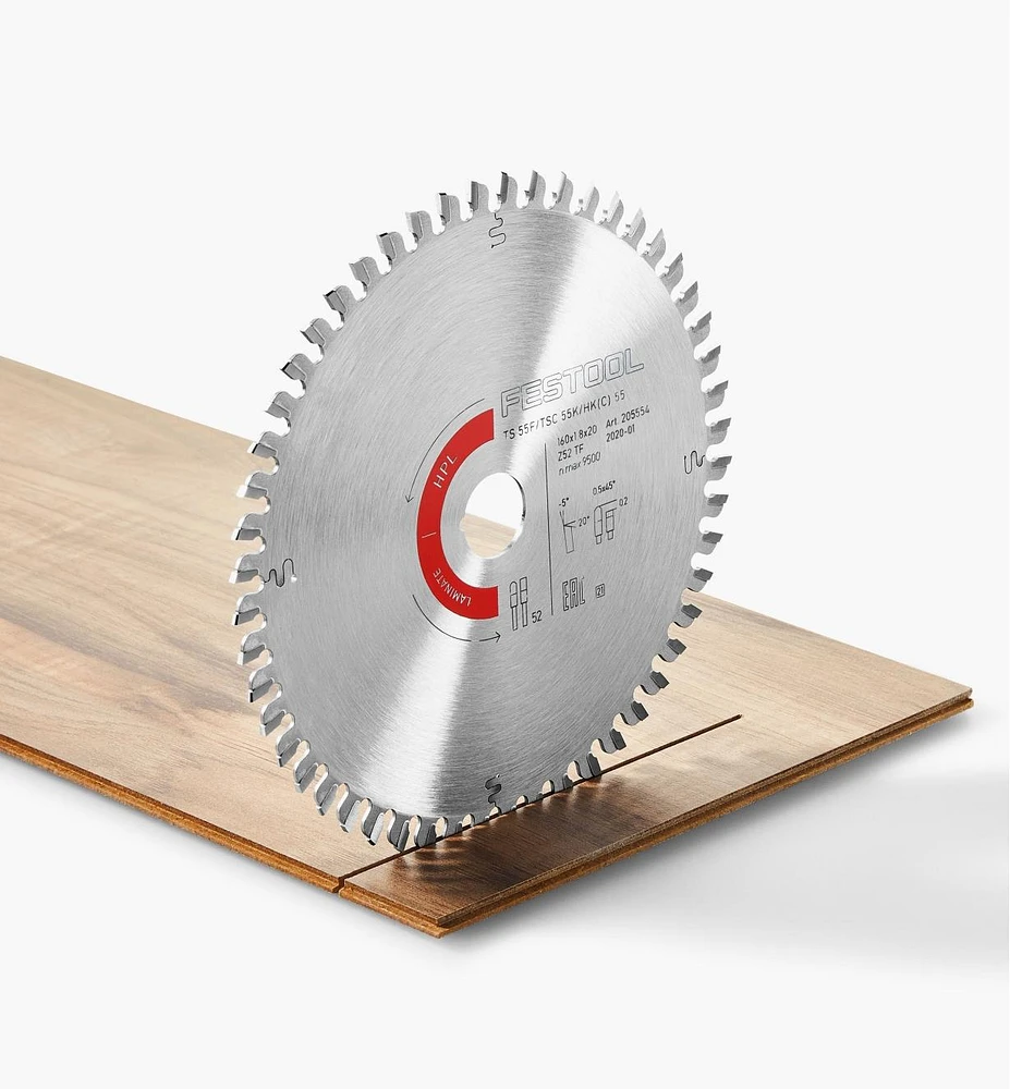 Laminate/HPL Saw Blade for Festool TSC 55 K