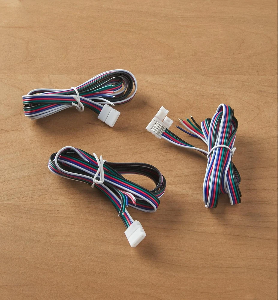 48" Extension Connectors for RGB+W LED Tape Lights