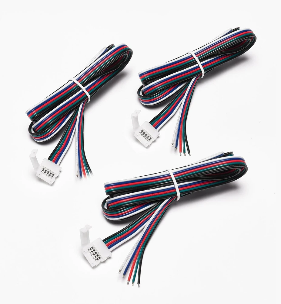 48" Extension Connectors for RGB+W LED Tape Lights