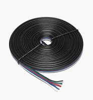 22 ga. Five-Conductor Flat Ribbon Wire for RGB+W LED Tape Lights