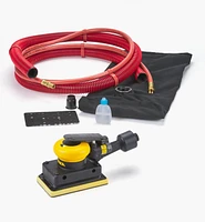 Mirka 3" × 5" Pneumatic Sander with Self-Generating Vacuum, 3mm Orbit