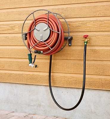 Wall-Mount Swivel Hose Reel